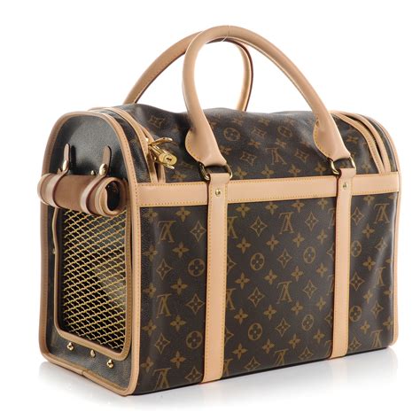 louis vuitton sac chien 40 replica|LOUIS VUITTON Monogram Sac Chien 40 Pet Carrier.